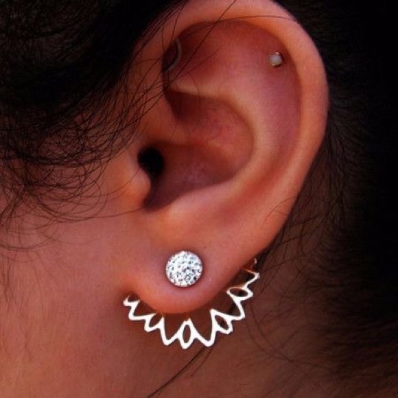 Fashion Jewelry Jewelry - Peekaboo Flower Earrings
